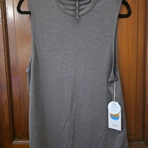 Vuori Men's Gray Sleeveless Crew Tank